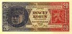 20 koruna eskoslovensko - tefnik