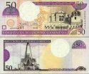 *50 Pesos Oro Dominikánska Rep. 2000, P161a UNC