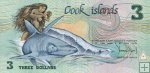 *3 Doláre Cookove ostrovy 1987, P3a UNC