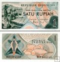 *1 Rupia Indonézia 1960, P76 UNC