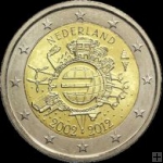 *2 Euro Holandsko 2012, 10. výročie zavedenia Eura