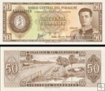 *50 Guarani Paraguaj 1952, P197b UNC