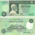 *10 Dinárov Líbya 1989, P56 UNC