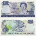 *10 dolárov Nový Zéland 1989 P172c UNC