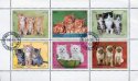 *Známky Sharjah 1972 Malé mačky, razítkovaný hárček