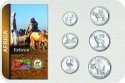 Sada 6 ks mincí Eritrea 1-100 cents 1997 v blistri