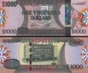 *1000 Dolárov Guyana 2005-2012, P38 UNC