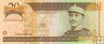 *20 Pesos Oro Dominikánska Republika 2001-4, P169 UNC