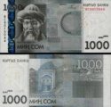 *1000 Som Kirgizsko 2016 (2017), P29b UNC