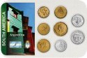 Sada 8 ks mincí Argentína 1/2 Centavos - 10 Australes 1985-1989