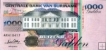 *1000 Gulden Surinam 1995, P141b UNC