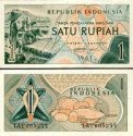 *1 Rupia Indonézie 1961, P78 UNC