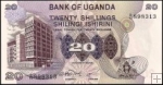 *20 Shillings Uganda 1979 P12b UNC