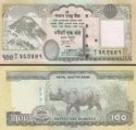 *100 nepálskych rupií Nepál 2012, P73 UNC