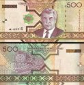 *500 Manat Turkmenistan 2005, P19 UNC