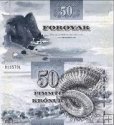 *50 faerských korún Faerské Ostrovy 2001, P24 UNC