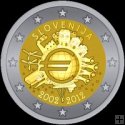 *2 Euro Slovinsko 2012, 10. výročie zavedenia Eura