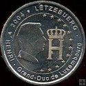 *2 Euro Lucembursko 2004, Velkovojvoda Henri