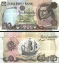 *10 Libier Severné Írsko 1998, P136a First Trust Bank UNC