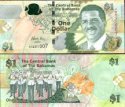 *1 bahamský dolár Bahamy 2015, P71A