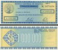 *1 000 000 Pesos Bolivianos Bolívia 1984, P190 UNC