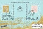 *Známky Kuba 1986 STOCKHOLMIA `86, razítkovaný hárček