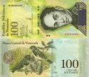 100 000 Bolívares Venezuela 2017, P100b UNC