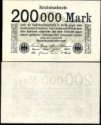 *200 000 nemeckých mariek Nemecko 1923, AU