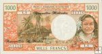 *1000 Frankov Nové Hebridy (Vanuatu) 1980