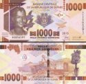 *1000 Frankov Guinea 2015-18, P48 UNC