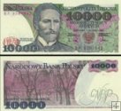 *10 000 Zlotych Poľsko 1988, P151b UNC