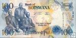 *100 Pula Botswana 2005 P29b UNC