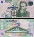 *10 Libier Severné Írsko 2005, P206a Northern Bank LTD UNC