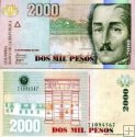 *2000 Pesos Kolumbia 2005-14, P457 UNC