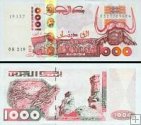 *1000 Dinárov Alžírsko 1998, P142 UNC