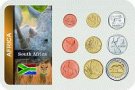 Sada 9 ks mincí Južná Afrika 1 Cent - 5 Rand 2000 - 2017 blister