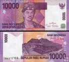 *10 000 Rupiah Indonézia 2005/2009, P143e UNC