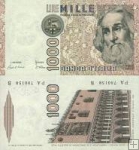 *1000 Lir Itálie 1982, P109a UNC
