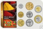 Sada 8 ks mincí Západoafrické štáty 1 - 500 Francs 1967 - 2013