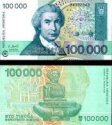 100 000 Dinárov Chorvátsko 1993, P27