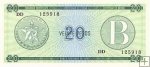*20 Pesos Kuba 1985, FX9 UNC