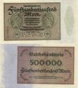 *500 000 Mariek Nemecko 1923, P87c UNC