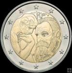 *2 Euro Francúzsko 2017, August Rodin