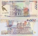 *5000 Gulden Surinam 1997-99, P143 UNC