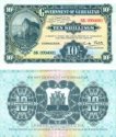*10 šilingov Gibraltar 1934 (2018) UNC, oficiálna replika