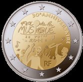 *2 Euro Francúzsko 2011, 30. výročie Sviatku hudby - Kliknutím na obrázok zatvorte -