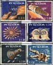 *Známky Ekvádor 1966 Vesmír razítkovaná séria