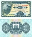 10 šilingov Gibraltar 1934 (2018) UNC, oficiálna kópia 10 šilingov Gibraltar 1934 (2018) UNC, oficiálna kópia