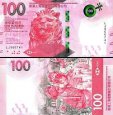 *100 hongkongských dolárov Hong Kong 2018-23 HSBC UNC