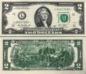 *2 americké doláre USA 2013 L, Jefferson P538aL UNC